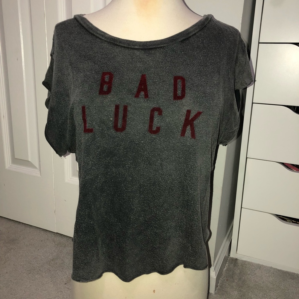 Brandy Melville “Bad Luck” T-Shirt - Picture 2 of 5